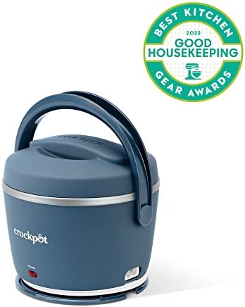 Electric Lunch Box Food Warmer 20oz – Faded Blue - Curated Catalog L7TC