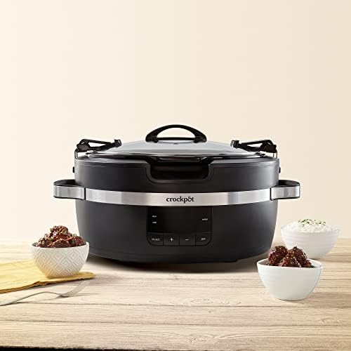 Thermoshield 6 Quart Slow Cooker with Carry Handles - Curated Catalog GRJV