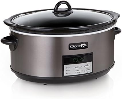 8 Quart Programmable Slow Cooker with Auto Warm - Curated Catalog PRJF