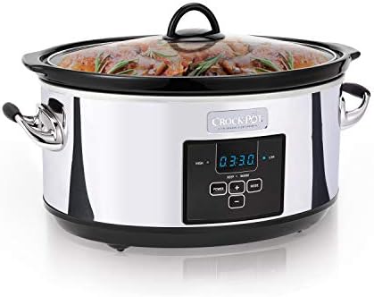 7 Quart Programmable Slow Cooker – Polished Platinum - Curated Catalog 8YZ7
