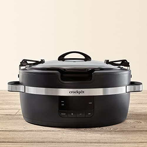 Thermoshield 6 Quart Slow Cooker with Carry Handles - Curated Catalog 459F