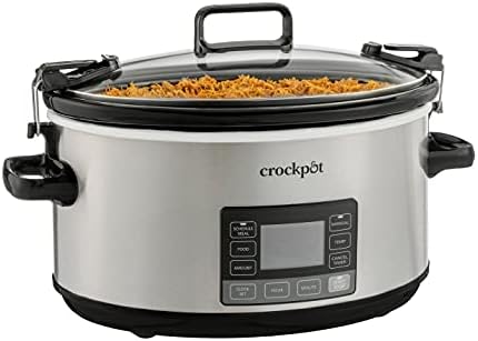 7 Quart Portable Programmable Slow Cooker with Timer - Curated Catalog 9H96