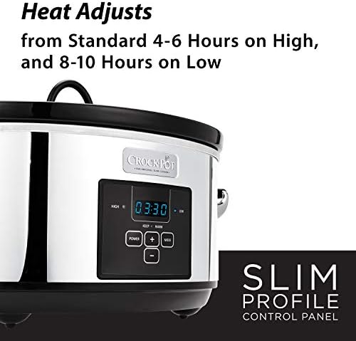 7 Quart Programmable Slow Cooker – Polished Platinum - Curated Catalog LF53