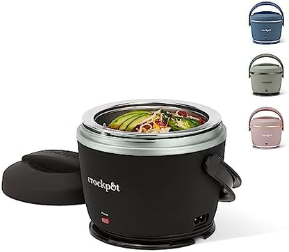 Electric Lunch Box Food Warmer 20oz – Black - Curated Catalog SCS8