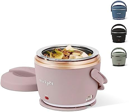 Electric Lunch Box Food Warmer 20oz – Blush Pink - Curated Catalog TQ3H