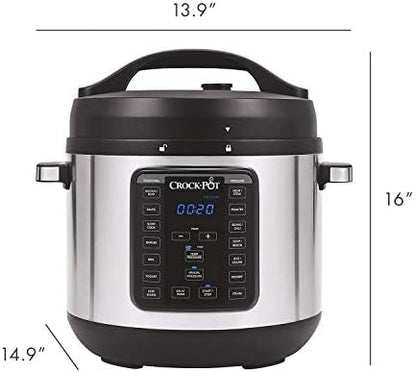 8 Quart Express Crock Multi-Use Pressure Cooker - Curated Catalog RQVH