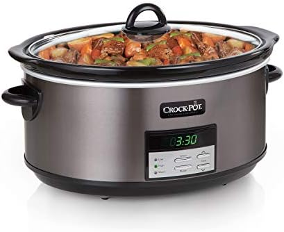 8 Quart Programmable Slow Cooker with Auto Warm - Curated Catalog PRJF