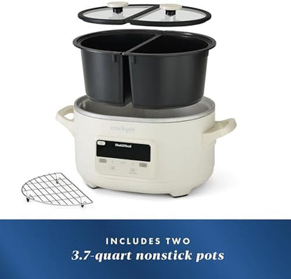 MultiMeal Multicooker with Programmable Slow Cooker - Curated Catalog SE3T