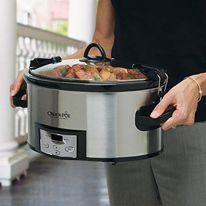 Cook & Carry 6 Quart Programmable Slow Cooker - Curated Catalog JPM9