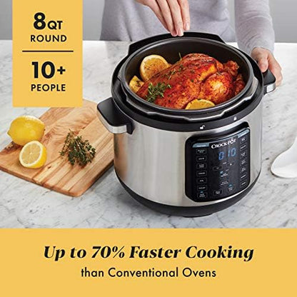 8 Quart Express Crock Multi-Use Pressure Cooker - Curated Catalog RPW2