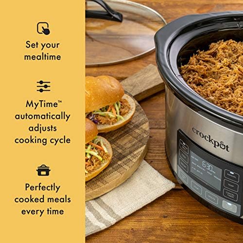 MyTime 6 Quart Programmable Slow Cooker - Curated Catalog J3SQ