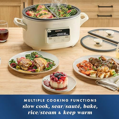 MultiMeal Multicooker with Programmable Slow Cooker - Curated Catalog SE3T
