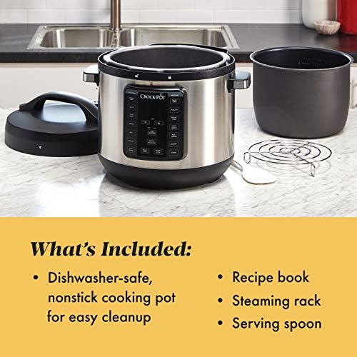 8 Quart Express Crock Multi-Use Pressure Cooker - Curated Catalog RQVH
