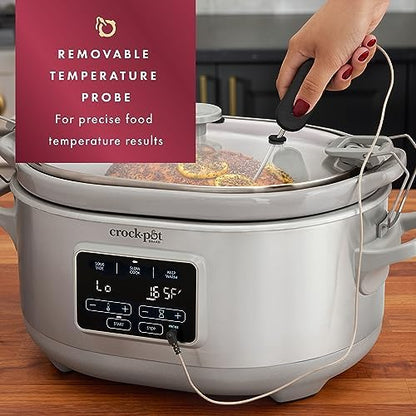 7 Quart Programmable Cook & Carry Slow Cooker - Curated Catalog SZCQ