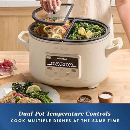 MultiMeal Multicooker with Programmable Slow Cooker - Curated Catalog SE3T