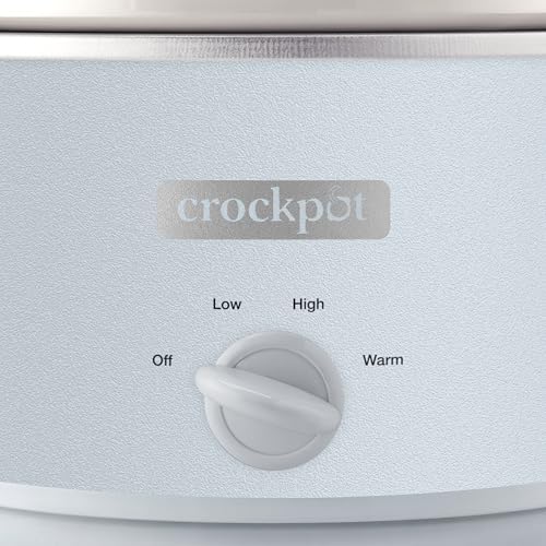 4.5 Quart Manual Slow Cooker – Macaroon Blue - Curated Catalog ZNTS