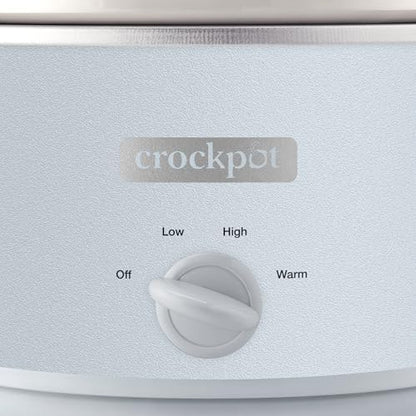 4.5 Quart Manual Slow Cooker – Macaroon Blue - Curated Catalog ZNTS