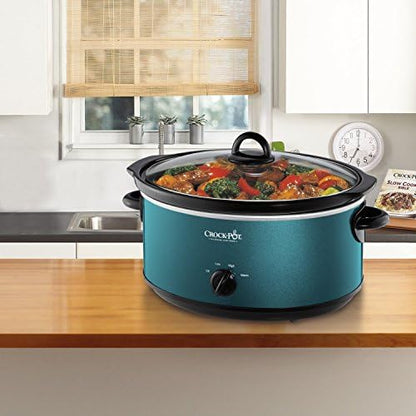7 Quart Manual Slow Cooker – Turquoise - Curated Catalog DKT5