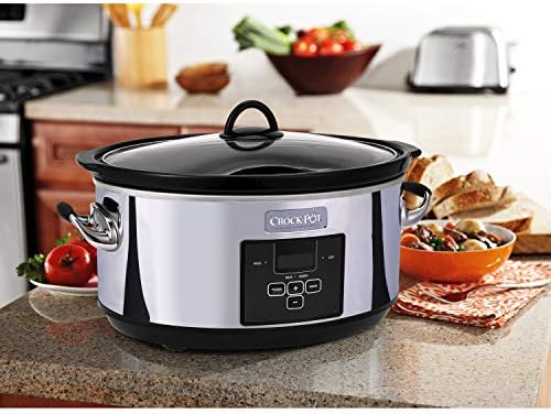 7 Quart Programmable Slow Cooker – Polished Platinum - Curated Catalog LF53