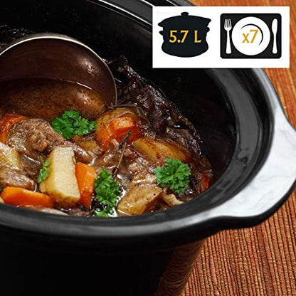 Cook & Carry 6 Quart Portable Slow Cooker - Curated Catalog 66SE