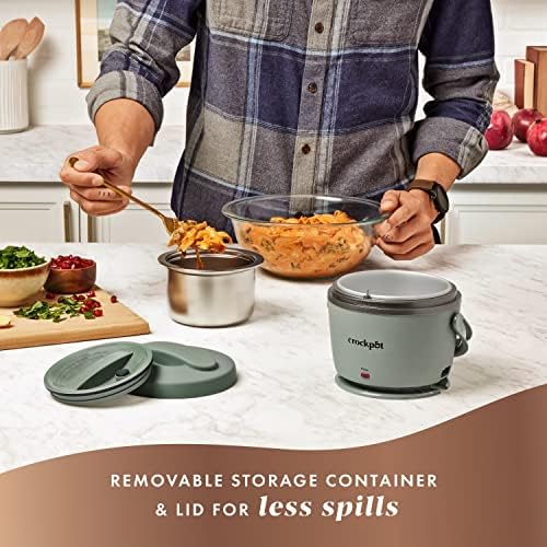 Portable Electric Lunch Box Food Warmer – Green - Curated Catalog L64W