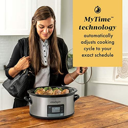 MyTime 6 Quart Programmable Slow Cooker - Curated Catalog J3SQ