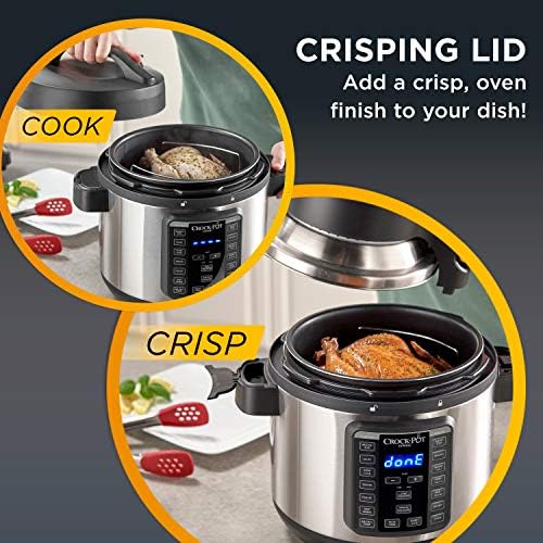 Express Crisp 8 Quart 10-in-1 Pressure Cooker - Curated Catalog 4MCQ