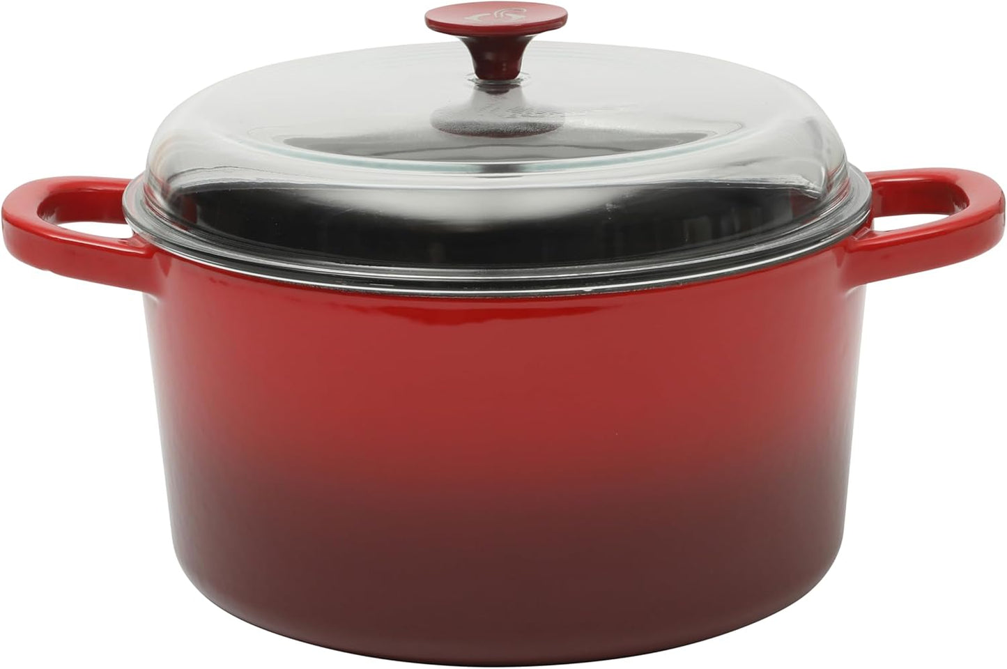 3 Quart Enameled Cast Iron Dutch Oven – Aqua - Curated Catalog 2T6P