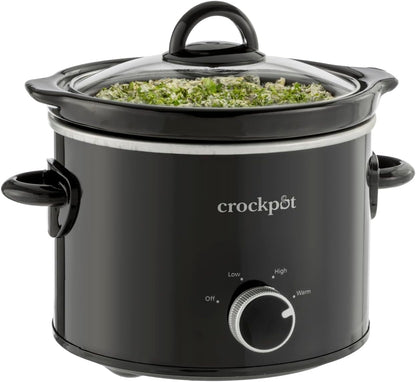 2 Quart Mini Slow Cooker – Classic Compact Cooker - Curated Catalog 9PTR