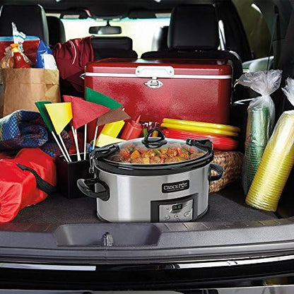 Cook & Carry 6 Quart Programmable Slow Cooker - Curated Catalog JPM9