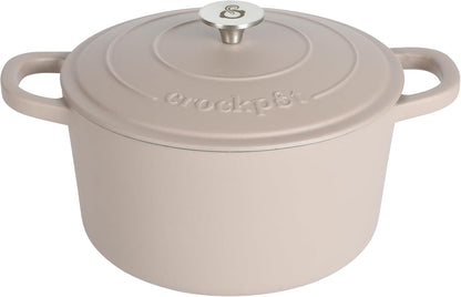 3 Quart Enameled Cast Iron Dutch Oven – Aqua - Curated Catalog 2T6P