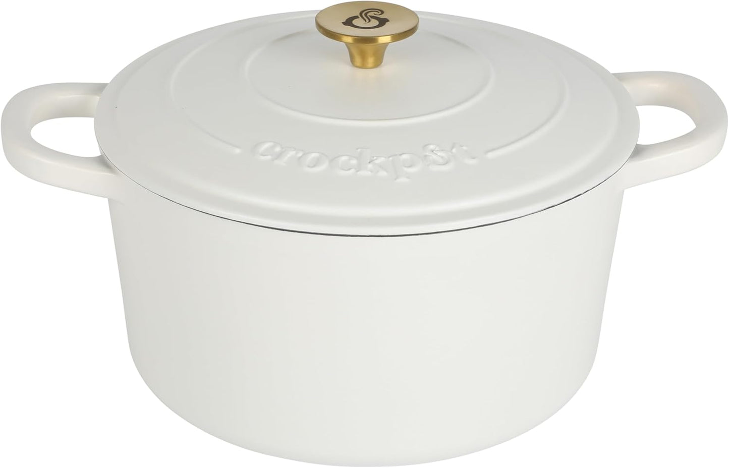 3 Quart Enameled Cast Iron Dutch Oven – Aqua - Curated Catalog 2T6P