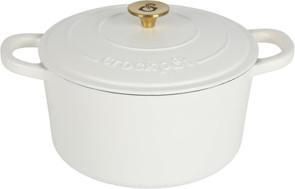 3 Quart Enameled Cast Iron Dutch Oven – Aqua - Curated Catalog JBCT