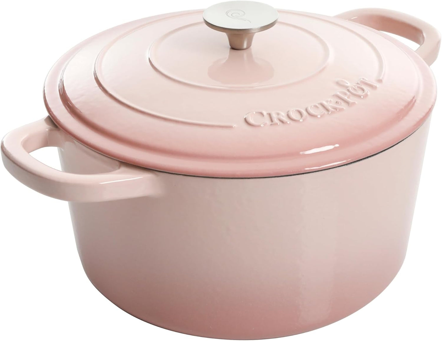 3 Quart Enameled Cast Iron Dutch Oven – Aqua - Curated Catalog JBCT