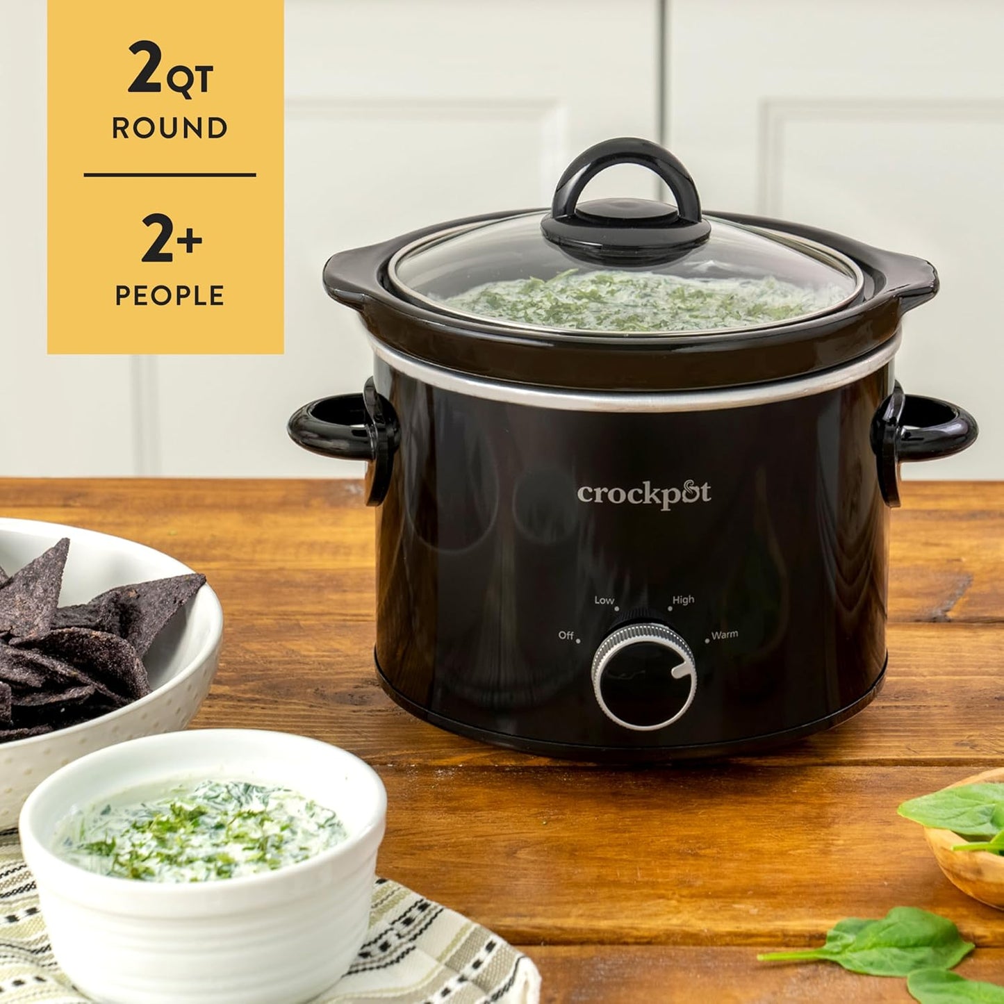 2 Quart Mini Slow Cooker – Classic Compact Cooker - Curated Catalog 9PTR