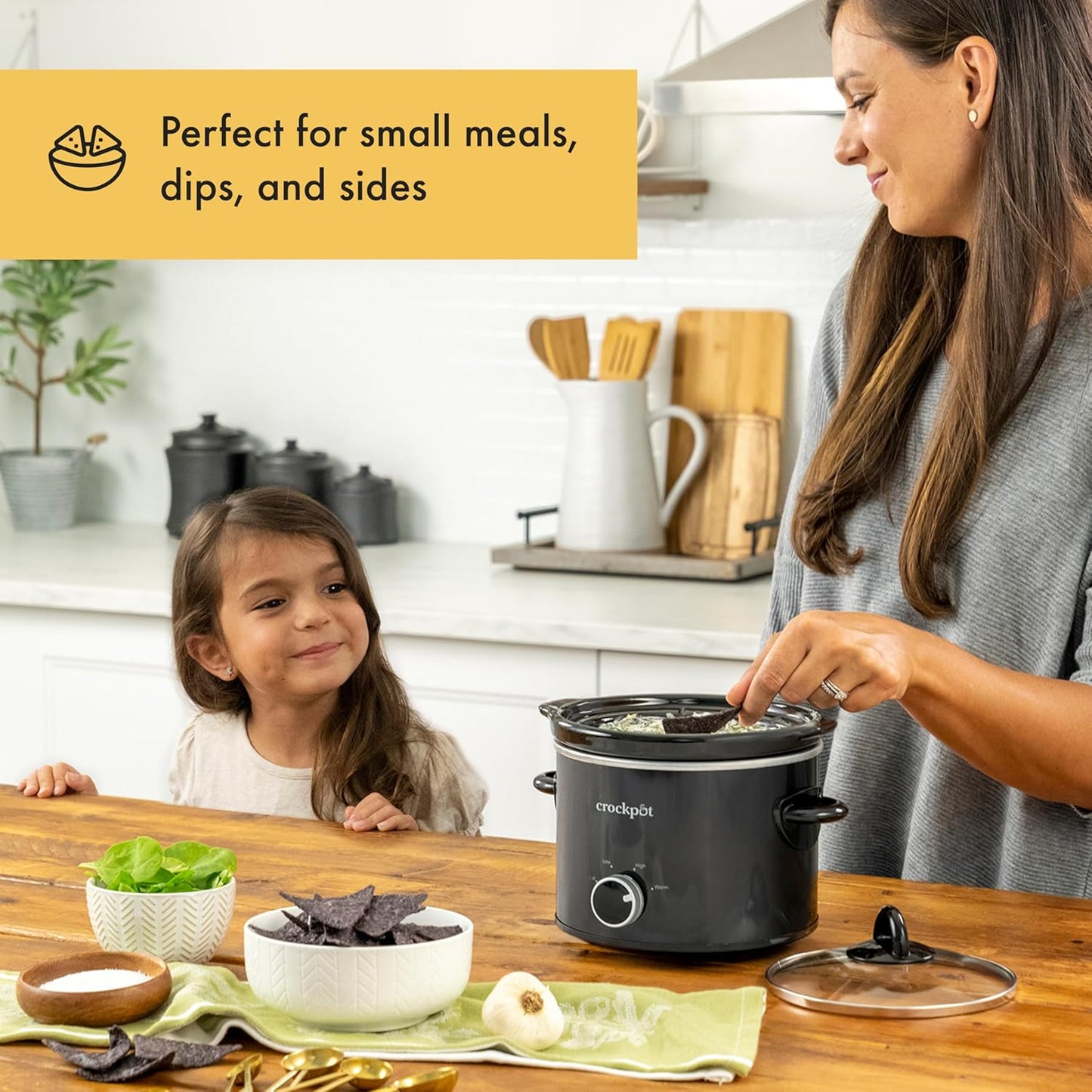 2 Quart Mini Slow Cooker – Classic Compact Cooker - Curated Catalog 9PTR
